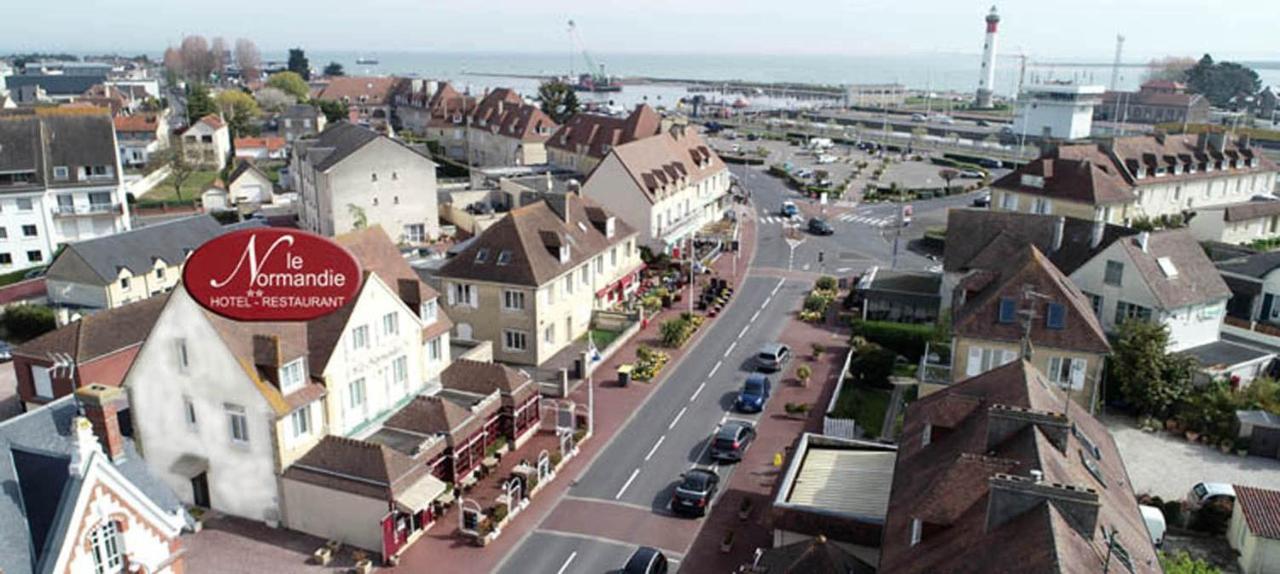 Hotel-Restaurant Le Normandie Luc-sur-Mer Kültér fotó